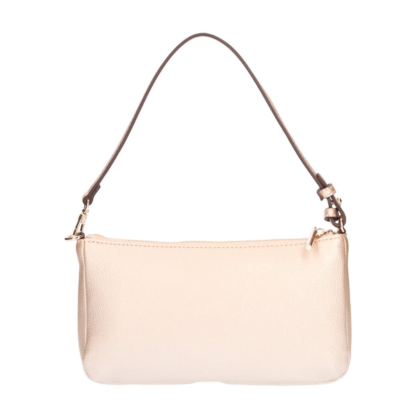Mini Borsa a spalla Donna in tinta unita oro retro