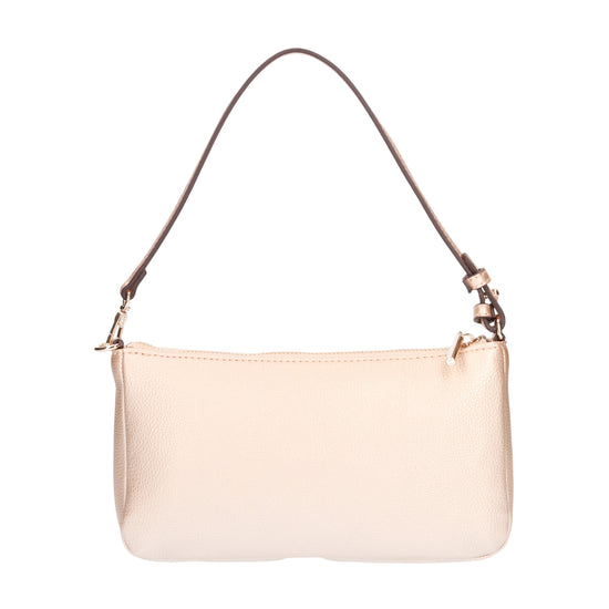 Mini Borsa a spalla Donna in tinta unita oro retro