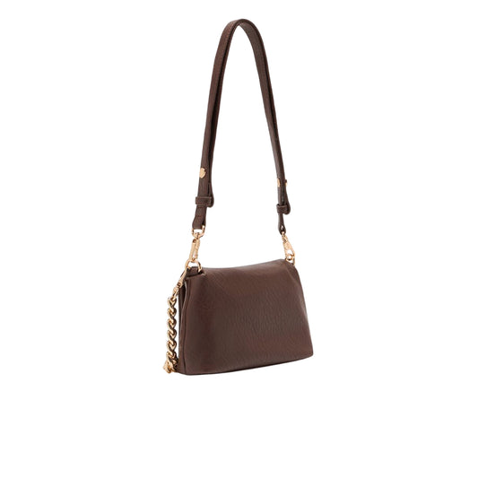 Borsa Donna LaPuffy piccola Marrone retro