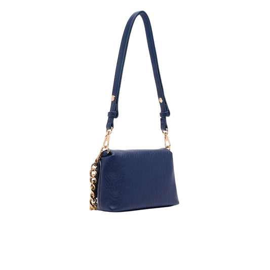 Borsa Donna LaPuffy piccola Blu retro