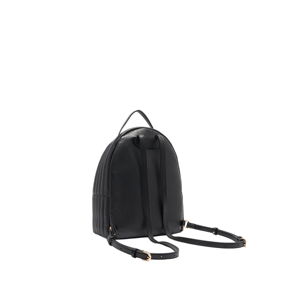 Zaino Donna design matelassé Nero retro