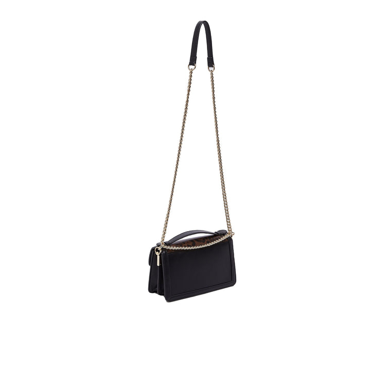 Borsa a tracolla Donna con dettaglio animalier retro