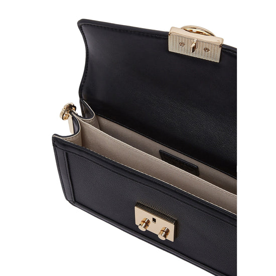Borsa piccola Donna con tracolla catena Nero interno