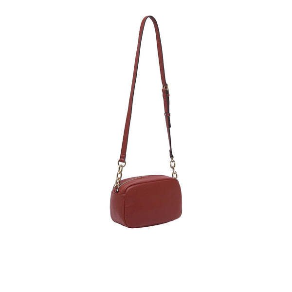 Borsa media Donna con tracolla Rosso retro