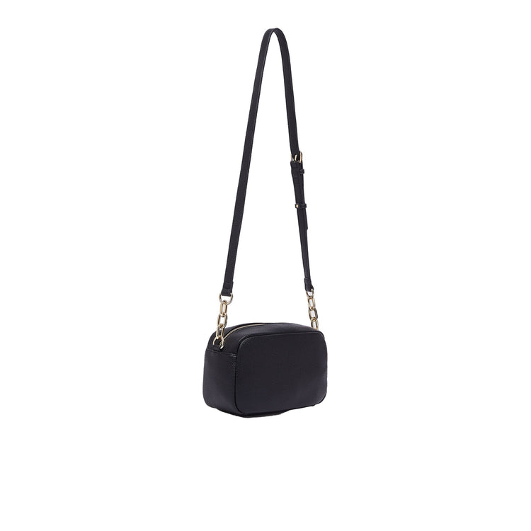 Borsa media Donna con tracolla Nero retro