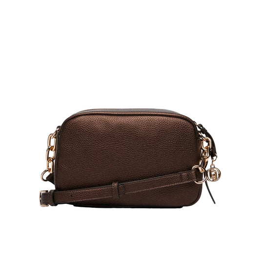 Borsa media Donna con tracolla Marrone retro