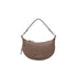 Borsa Hobo piccola Donna effetto nabuk beige