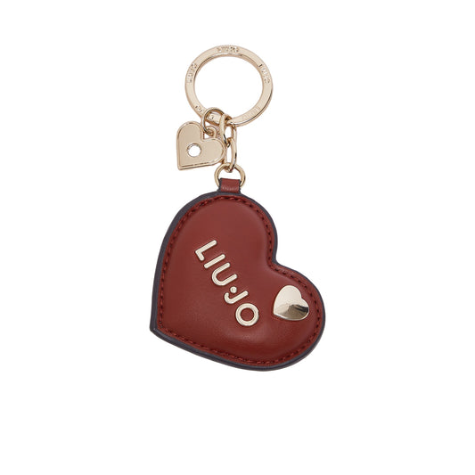 Portachiavi Donna con cuore rosso