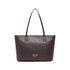 Borsa Donna shopper piccola micro bottalata marrone scuro