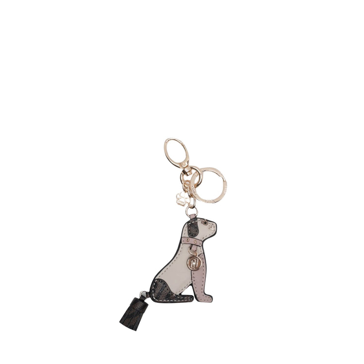 Portachiavi Donna con cane