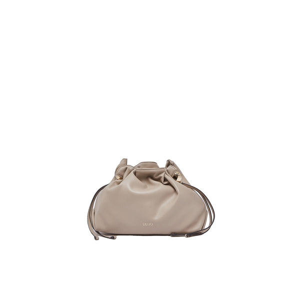 Borsa a spalla media Donna Riccy Beige