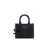 Borsa mini Donna con tracolla jacquard Nero