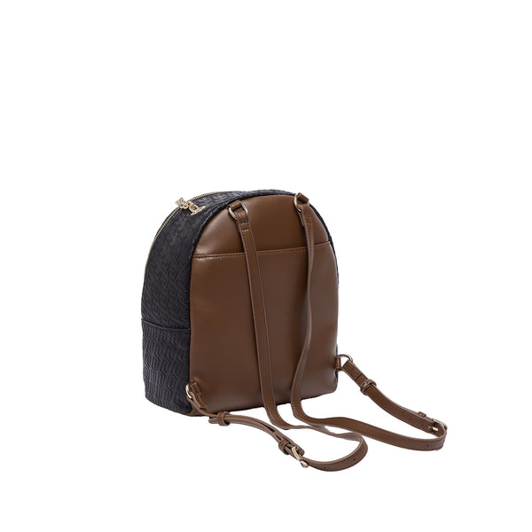 Zaino Donna con logo monogram Nero retro