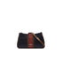 Borsa a tracolla Donna effetto micro bottalato Nero