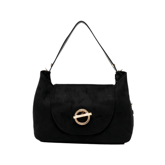 Borsa Donna media con borchie Nero
