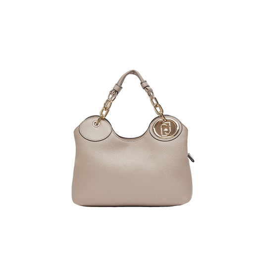 Borsa a mano piccola Donna con tracolla beige