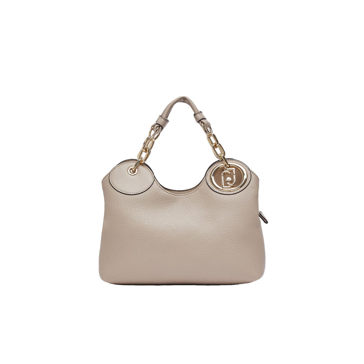 Borsa a mano piccola Donna con tracolla beige