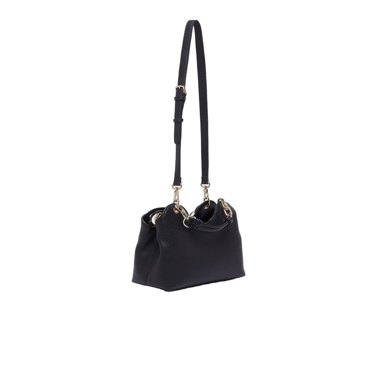 Borsa a mano piccola Donna con tracolla Nero retro