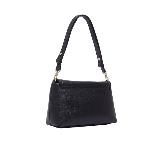Borsa a spalla Donna LaPuffy Grande Nero retro