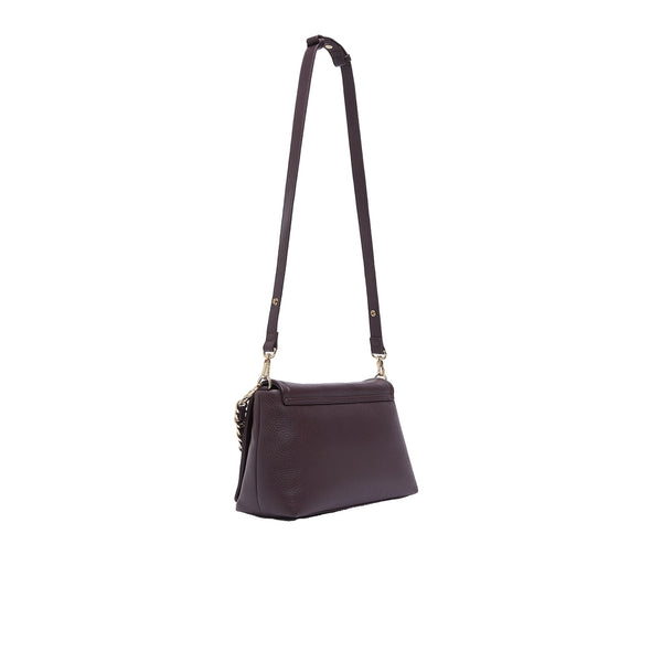 Borsa a spalla Donna LaPuffy Grande Viola retro