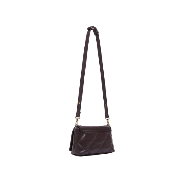 Borsa Donna LaPuffy media Bordeaux con logo retro