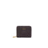 Portafoglio piccolo Donna con logo embossed Marrone scuro