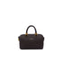Borsa a mano Donna con logo a rilievo marrone