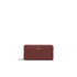 Portafoglio grande Donna con zip Rosso