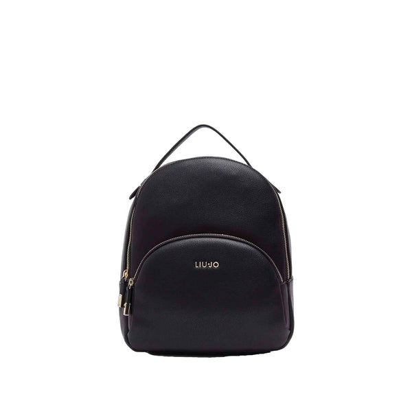 Zaino Donna effetto bottalato nero