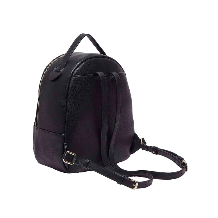 Zaino Donna effetto bottalato nero retro