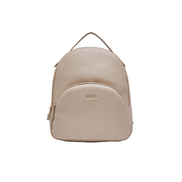 Zaino Donna effetto bottalato beige