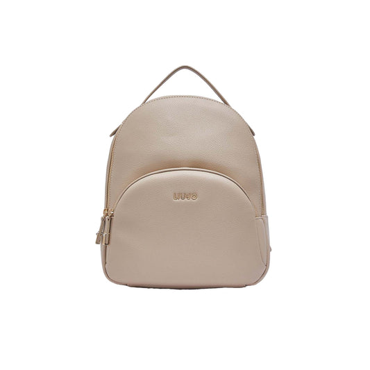 Zaino Donna effetto bottalato beige