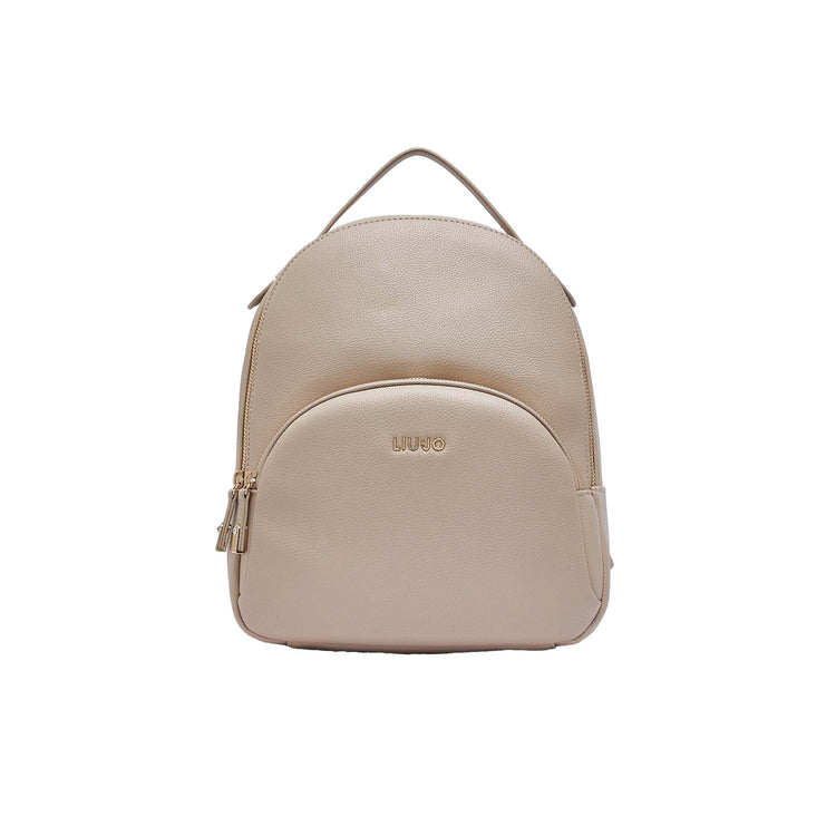 Zaino Donna effetto bottalato beige