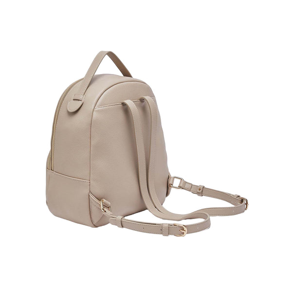 Zaino Donna effetto bottalato beige retro