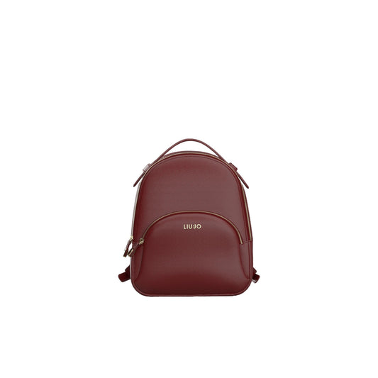 Zaino Donna effetto bottalato rosso