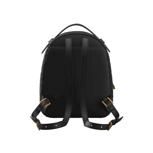 Zaino Donna con logo a rilievo Nero retro