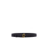 Cintura nera Donna con logo monogram