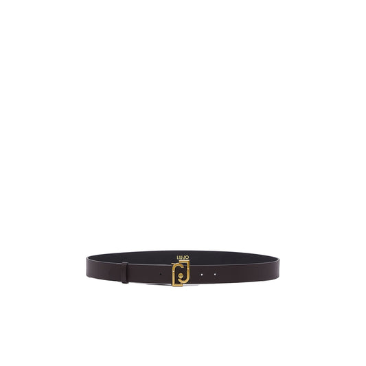Cintura marrone scuro Donna con logo monogram