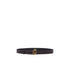 Cintura marrone scuro Donna con logo monogram