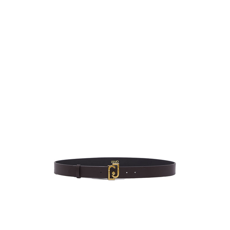 Cintura marrone scuro Donna con logo monogram