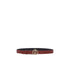 Cintura Donna con logo tondo Rosso