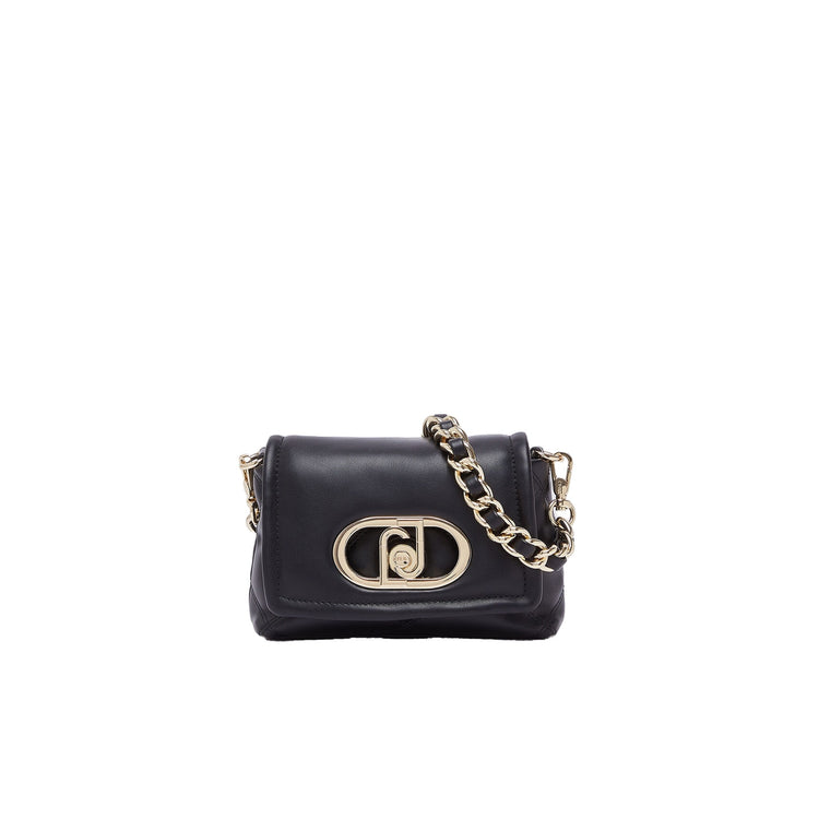 Borsa a spalla Donna LaPuffy Piccola Nero