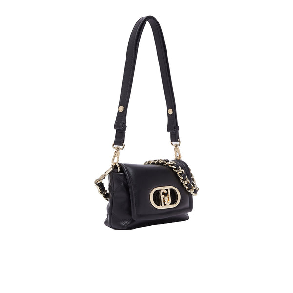 Borsa a spalla Donna LaPuffy Piccola Nero