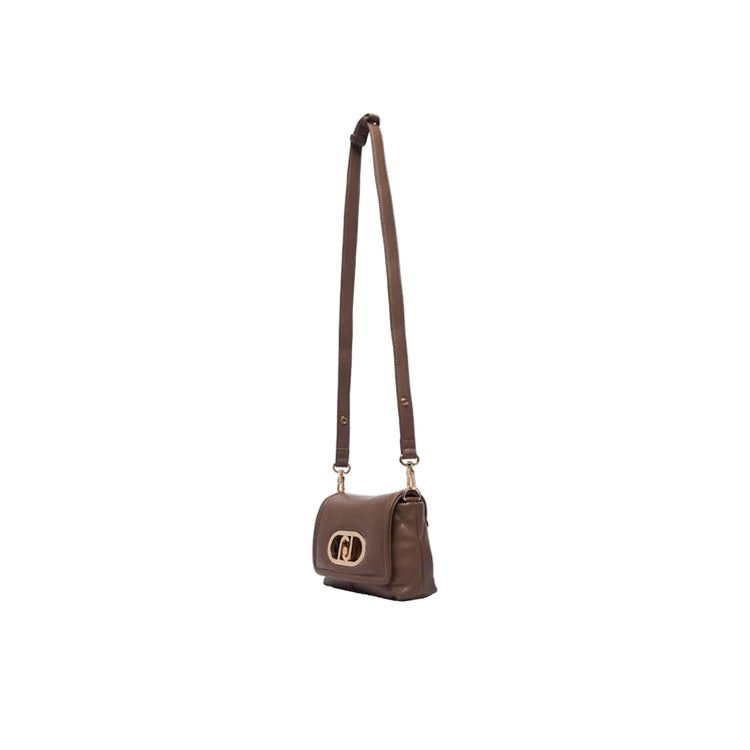 Borsa a spalla Donna LaPuffy Piccola Marrone 