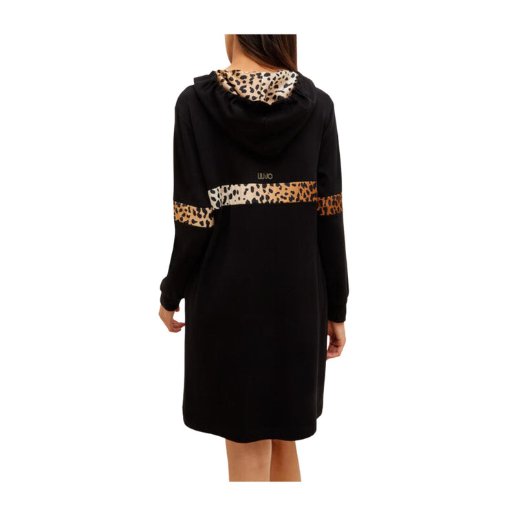 Robe sweat femme détail animalier