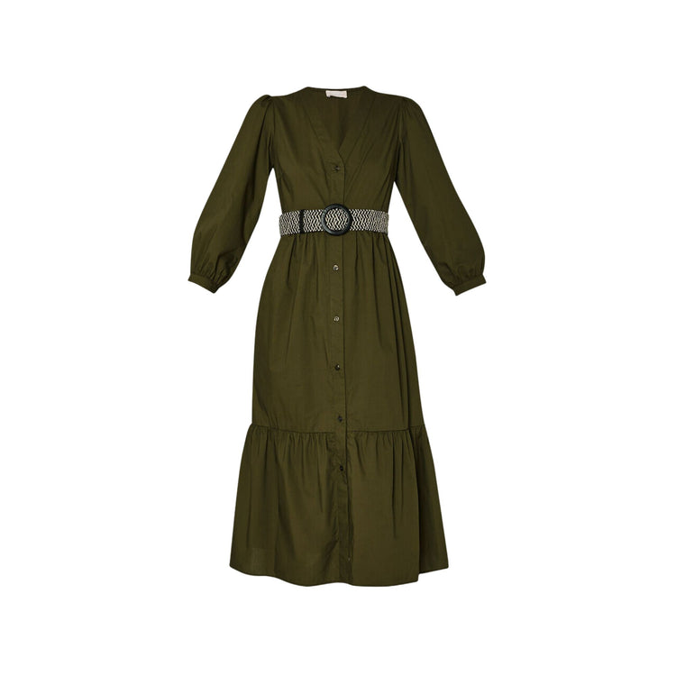 Eco-sustainable women's 3/4 dress