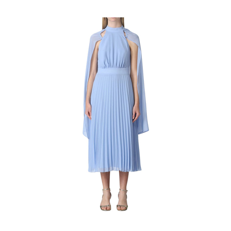 Robe formelle femme avec foulard amovible