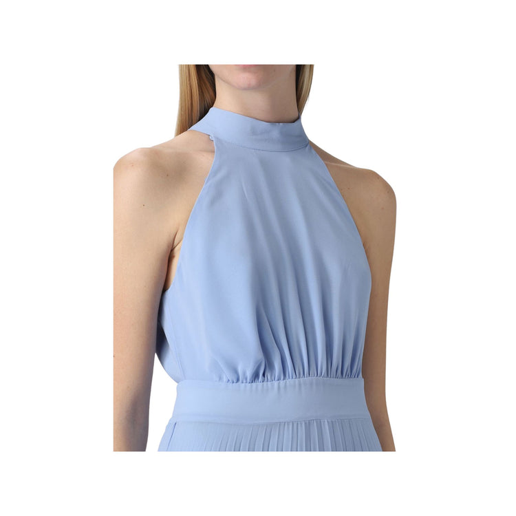 Robe formelle femme avec foulard amovible