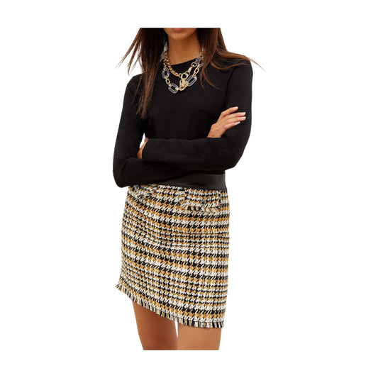 Robe femme doublée à col rond