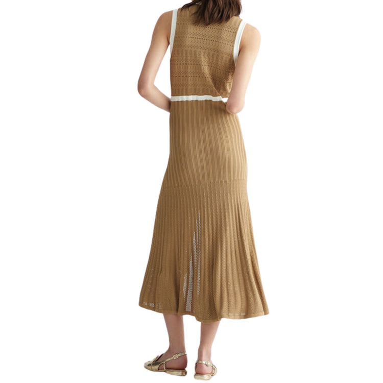 Abito Donna con bordi a contrasto